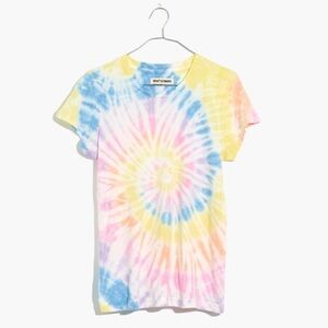Madewell Rivet & Thread Tie Dye Vintage Shrunken Tee